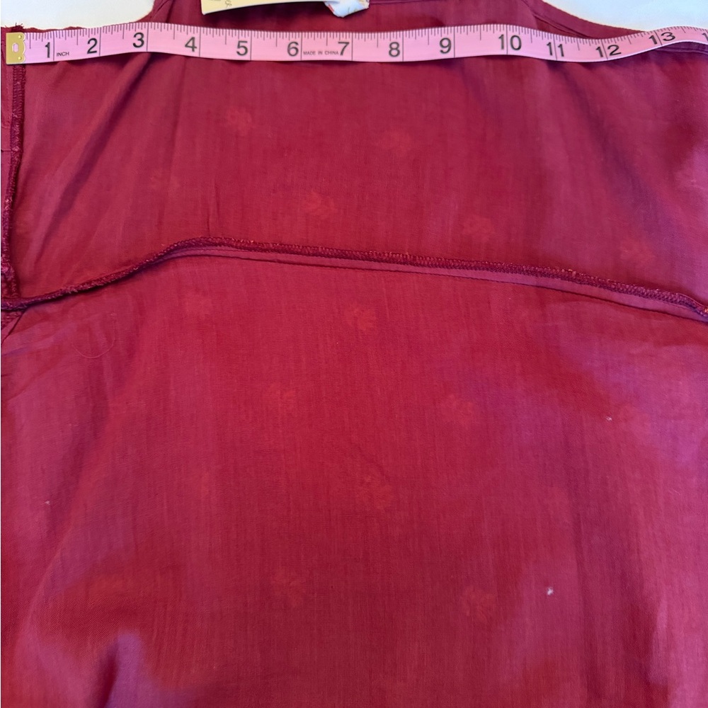 RAGA Autumn Love Maxi Wrap Dress Color Wine Size Small Sample Dress NWT - Picture 12 of 13